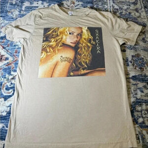 SHAKIRA Laundry Service Cover concert tour short sleeve tshirt unisex small